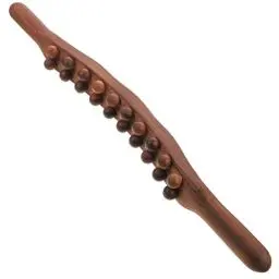 Produktbild: Operitacx Holz Scraping Stick Muskel Entspannung Massage Tool Massage Stick für Rückenmassage und Entspannen Schaben auf ganzen Körper Lymphpaddel, Gua Sha Massage Weichgewebe