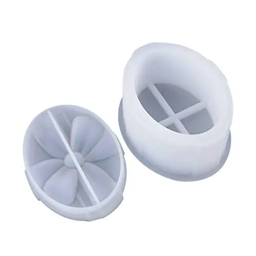 Produktbild: Operitacx Kasten Geschenkbox Schimmel ägyptische Anhänger de para gelatinas para Guardar Silikonformen schmuckkästchen silikon DIY form Bastelzubehör Kristall-Epoxy Werkzeug Kieselgel Weiß