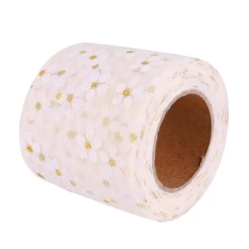 Produktbild: Operitacx Kürbis Haarschleife Dekorative Bänder Band Zum Basteln Kurzes Kleid Mit Pailletten Hochzeitsbonbons Seidenorganzaband Mädchen-tutu Netzband Hochzeitsgeschenkband Krawatte Zubehör