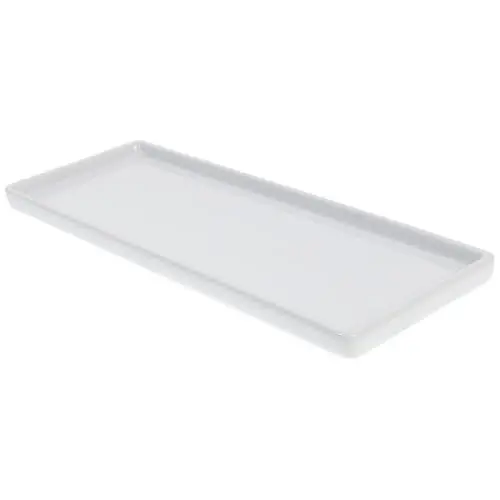 Produktbild: Cabilock Porzellanschalen Sanitär Lagerung Palette Bad Keramik Boden Lagerung Schale Rechteck Porzellan Schalen Keramik Bodenhalter für Bar Ktv Hotel Home