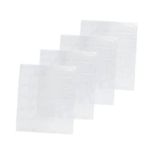 Produktbild: Operitacx Münzaufbewahrungstasche 4 Stück Transparente Münzhalter Für Münzalben Pvc Tasche Mit 30 Fächern Pro Seite Für Münzsammeln Für Währungsstücke