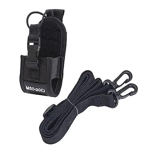 Produktbild: Operitacx Nylon Radio Pouch für Funkgeräte Einstellbare Aufbewahrungstasche für Outdoor Tools Leicht und Atmungsaktiv Geeignet für Baofeng Radios