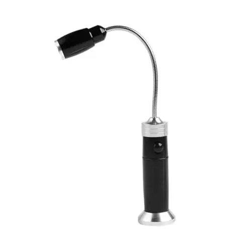 Produktbild: Operitacx Outdoor Grilllampe mit Magnet Flexible LED Arbeitslampe für Bbq Tragbare Metall Wartungslicht Batteriebetrieben für Camping und Notfälle