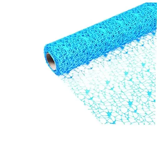 Produktbild: Operitacx Rollen Gazenetzanhänger Selber Machen Verpackungsmaterialien Für Blumen Bastelnetz Netzband Aus Stoff -Jacquard-Netz Tragbare Nähmaschine Zum Aufhängen Für Kinder