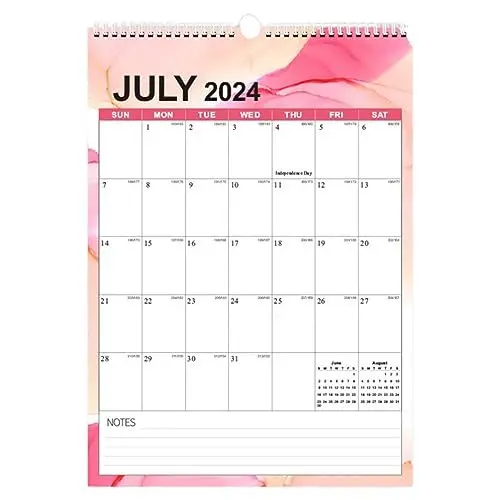 Produktbild: Operitacx Monatlicher Wandkalender Feiertagskalender Mit Terminplanung Für Zuhause Abwischbar Und Platzsparend Für Büro Und Familie Kreative Farbgestaltung Von Januar Bis Juni