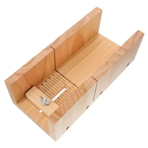 Produktbild: Operitacx Seifenlaib-Schneideformen Aus Holz Seifenschneideform Seifenschneiderform Seifenherstellung Schneideform Aus Holz