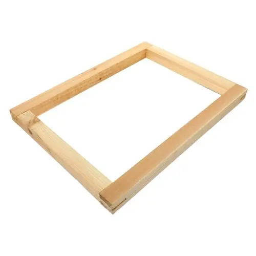 Produktbild: Operitacx Siebdruckrahmen aus Holz Rahmen für DIY professioneller Siebdruckrahmen Holzrahmen für Siebdruck Holzrahmen für professionellen Siebdruck Bildschirm richtige Rahmengröße Garn