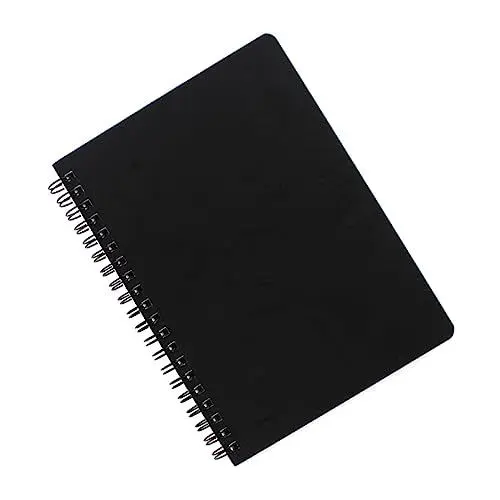 Produktbild: Operitacx 2stücke Kraftpapier-notizbuch Mit Spiralbindung Diy Vintage Notizblöcke Geeignet Für Skizzieren Zeichnen Und Malen Langlebiges Papiermaterial Leere Für Kreativität