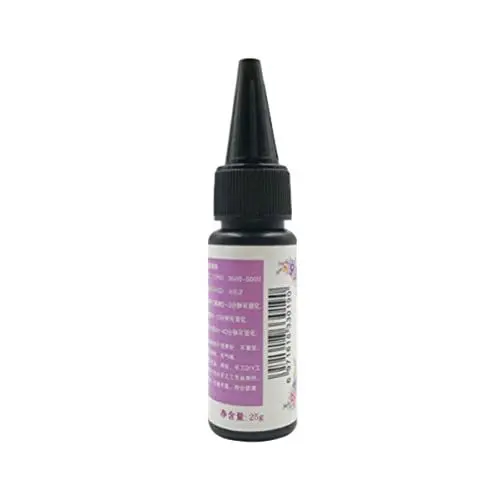 Produktbild: Operitacx UV Härtendes Harz Schwarzes UV Harz Dyeflüssigkeit für Schmuckherstellung Umweltfreundliches Pigment für DIY Dekoration und Bastelarbeiten