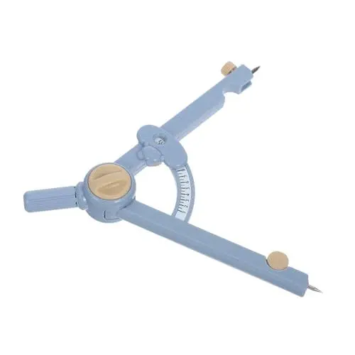 Produktbild: Operitacx digitaler Kompass Mathe-Kompass mathematische Kompasse Mathe-Zirkel für Geometrie multifunktionaler kompass Zeichenwerkzeuge Kinder stationär Kompass Geometrie Plastik Blue