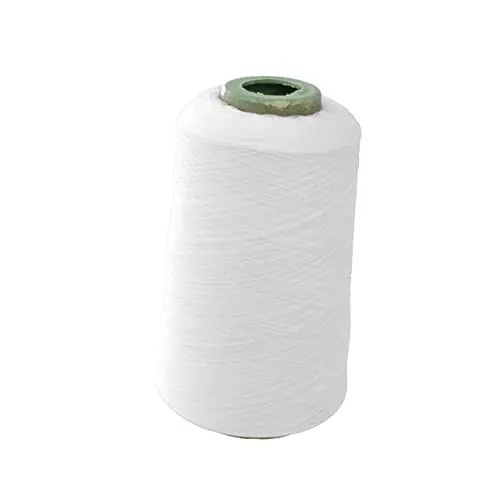 Produktbild: Operitacx 150d Polyester-overlockgarn Weiße Spule – Ideal Zum Maschinennähen Sticken Und Basteln