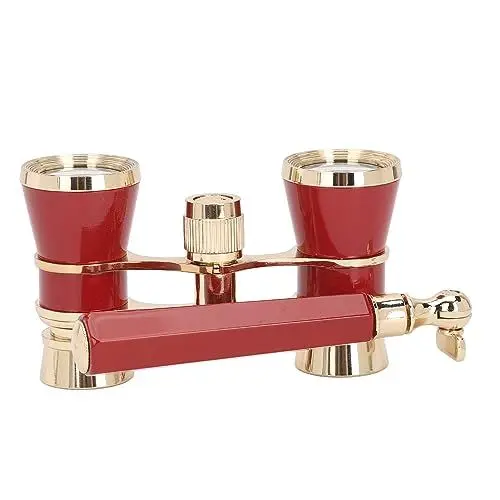Produktbild: Haofy Opernglas-Fernglas, 3X25 Theaterglas-Mini-Fernglas, Weit Verbreitet mit Griff für Bühnenaufführungen (Rot), (Haofycavmhp3w19-11)
