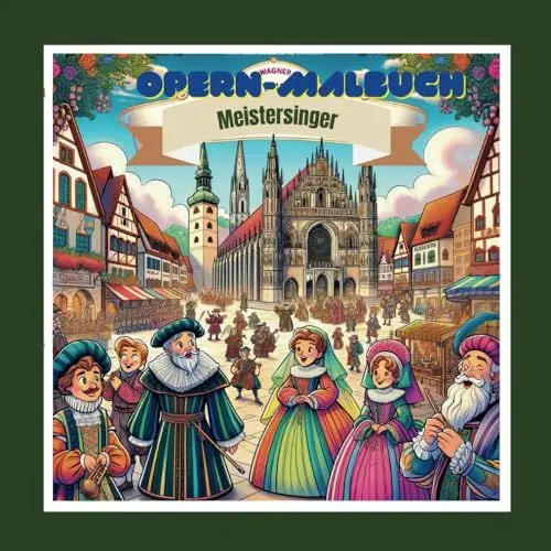 Produktbild: Opern-Malbuch Meistersinger