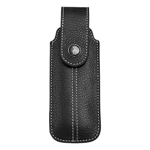 Produktbild: Opinel Lederetui schwarz Länge: 14.0 cm Messer-zubehör, grau, M