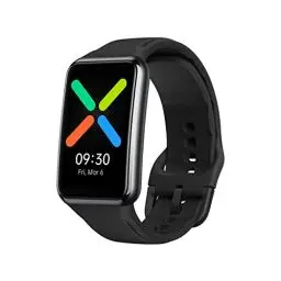 Produktbild: OPPO Watch Free 46 mm, WiFi Smartwatch, AMOLED Display, 230 mAh Akku, über 100 Trainings-Modi, Schrittzähler, Schlaf-Monitoring, wasserdicht, Bluetooth 5.0, Android und iOS, Gewicht: 32,6 g, Black