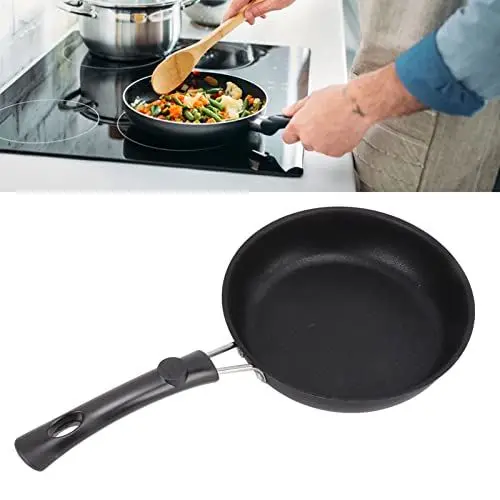 Produktbild: Omelettpfanne, Edelstahlpfanne Bratpfanne Eierpfanne Antihaft-Induktions-Eierpfanne für das Heimrestaurant (16CM)