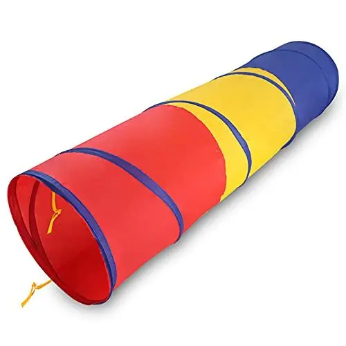 Produktbild: Opret Krabbeltunnel Spieltunnel für Kinder, Opret 183cm Pop-Up Kinder Tunnel Baby Kriechtunnel mit Aufbewahrungstasche, Tunnel Kinder ab 1 Jahr