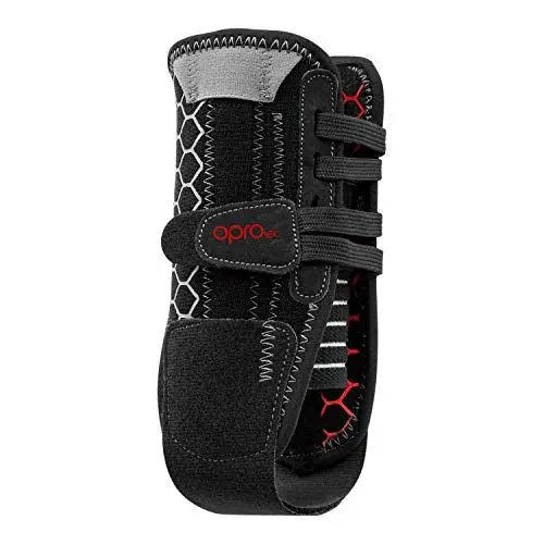 Produktbild: OPROtec Neopren-Knöchelstütze mit Stabilisatoren - Bei Arthritis, Gelenkschmerzen, Muskelermüdung und Verstauchungen - zusätzliche Stabilität und Beweglichkeit beim Sport (Klein)