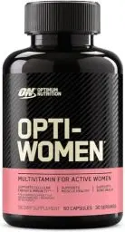 Produktbild: Optimum Nutrition ON Optiwomen, Multivitamin und Mineralstoffe Kapseln für Frauen mit Folsäure, Vitamin C, Vitamin D und B Komplex Hochdosiert, Haut und Haare Vitamine, 30 Portionen, 60 Kapseln