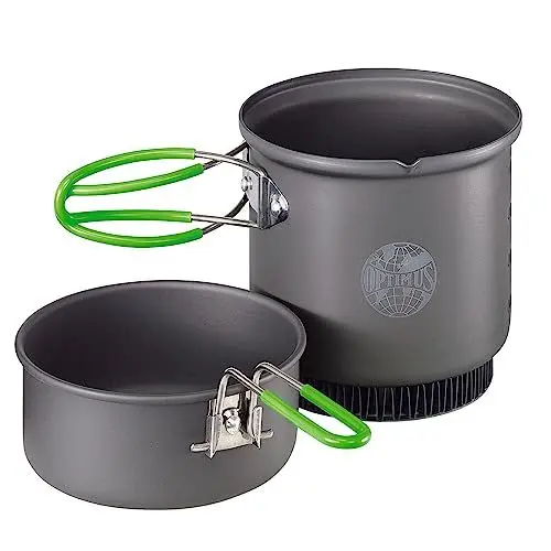 Produktbild: Optimus Terra Weekend HE Kochset 0.95 L, grau, schwarz