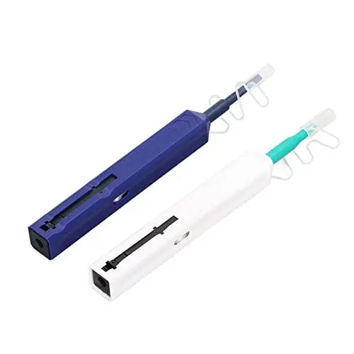 Produktbild: Glasfaser-Reinigungsstift, Stoffmaterial, One-Touch-Reiniger für LC MU SC FC ST E2000, Entfernt Schmutz Zur Verbesserung der Signalgeschwindigkeit