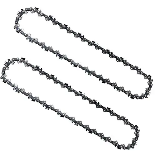 Produktbild: Opuladuo 2 x Sägekette 25 cm 3/8'' 1,1 mm 40 TG, Kettensäge Kette kompatibel für Einhell GC-LC 18/25 Li & GE-LC 18/25 Li, kettensägenketten kompatibel mit Husqvarna 436 Li, 536 Li, 536 LiXP