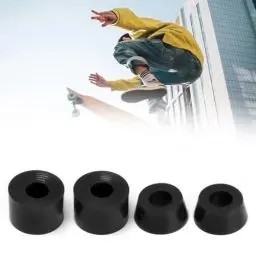 Produktbild: OQKAHIV Skateboard Buchsen Set - 4 Stück Lenkgummis Standard Cylinder für Truck, Longboard-Zubehör Ersatzteile Cups, beste Skateboard Bushings zum Austauschen, Perfektes Outdoor-Sport Accessoire!