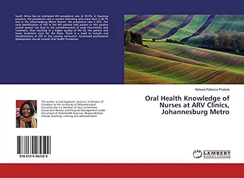 Produktbild: Oral Health Knowledge of Nurses at ARV Clinics, Johannesburg Metro