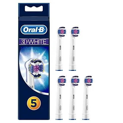Produktbild: Oral-B 3DWhite Aufsteckbürsten Für Elektrische Zahnbürsten, 5 Stück