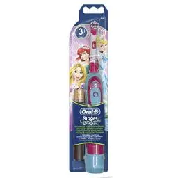 Produktbild: Oral-B Kids Batteriebetriebene Zahnbürste Mit Figuren Aus Disney Cars Oder Disney Prinzessin, 1 Handstück, 1 Aufsteckbürste, 2 Batterien