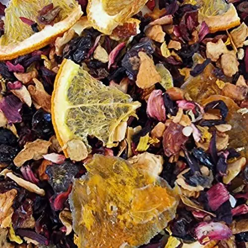Produktbild: Orange Pfirsich Früchtetee Naturideen® 100g