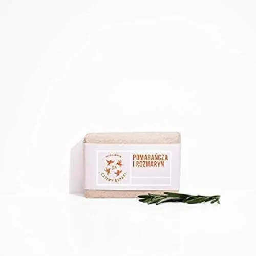 Produktbild: Orange und Rosmarin Natürliche Öko-Seife 110g