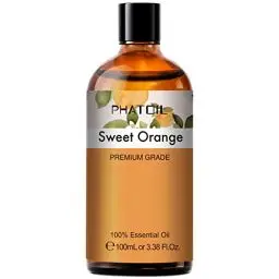 Produktbild: Orangenöl 100ml, Ätherisches Öl Orange Reine Naturrein, Ätherische Öle für Diffuser Aromatherapie, Duftöle Süßorangenöl für Luftbefeuchter, Kerzen, Duftlampe