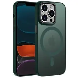 Produktbild: ORDA für iPhone 11 Pro Hülle 5.8 Zoll Kompatibel mit MagSafe,Magnetisch Handyhülle für iPhone 11 Pro Case Durchscheinende Matt Rückseite Dünn Stoßfest Schutzhülle Grün