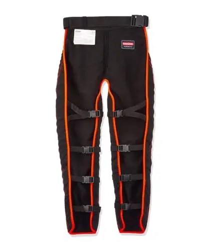 Produktbild: Oregon Herren 575780 Universal Typ A Sicherheits Leggings f r Kettens ge nur Vorderschutz , Schwarz, Einheitsgröße EU