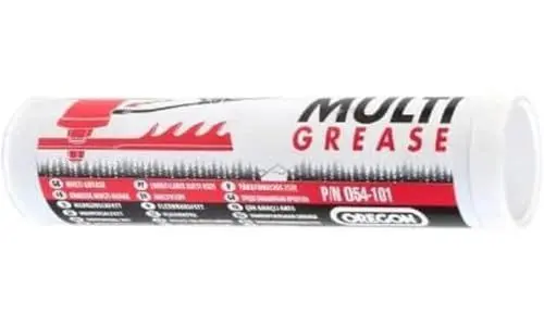 Produktbild: Oregon Multi Fett, Maschinen- und Rasenmäher-Schmierfett für Lager, Gelenke, Naben und Achsen, Metallfett, Fettkartusche für Fettpressen - 400g