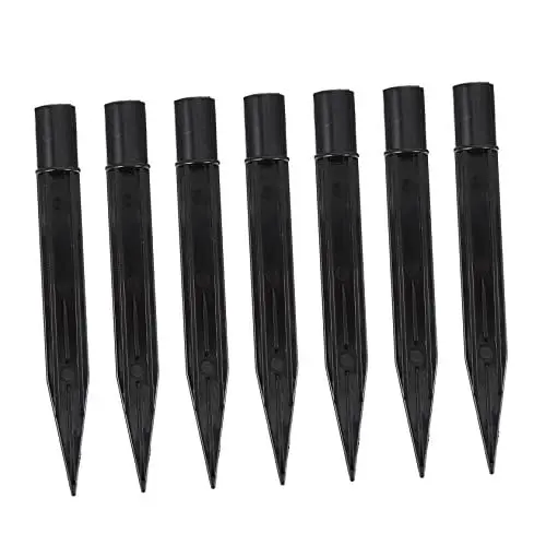 Produktbild: ORFOFE 10stücke Garten Lampen Erdspieße Zubehör Plastik Solar Licht Spikes Ersatz Für Gartenlampen Solar Lichtpfähle Erdspieße Gartenlampen ErdspießE Ersatz Für Garten Zubehör