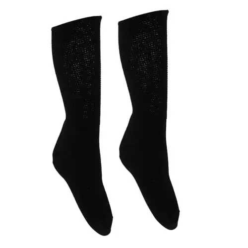 Produktbild: ORFOFE 1 Paar Diabetische Baumwoll Socken Diabetische Stillsocken Thermosocken Für Männer Herren Schwarze Socken Baumwollsocken Für Männer Socken Für Ältere Menschen Baumwolle