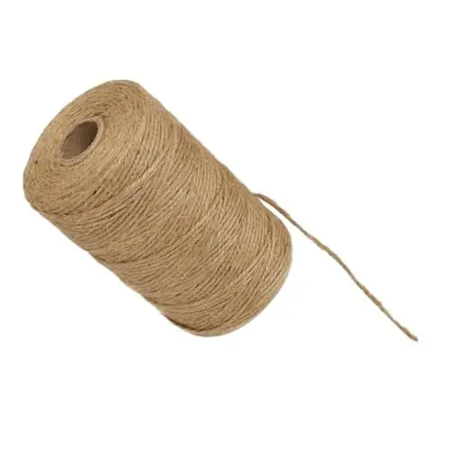 Produktbild: ORFOFE Juteschnur 1 Rolle Natürliches Jute Seil Sackleinen Seil Verpackungsschnur Party Jute Seil Jute Schnur Bastel Jute Seil Jute Kordel Dekoratives Bastelseil DIY Versorgungsseil Juteband Natur