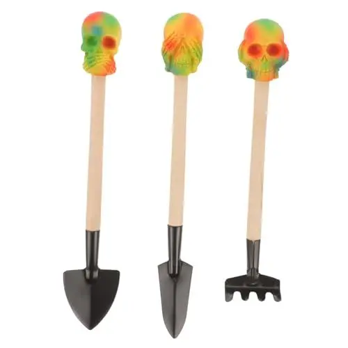 Produktbild: ORFOFE 1 Satz Gartengeräte gartenwerkzeuge Garten wergzeug pflanzenzuberhör Gartenrechen Succulent Plants Gartenschaufeln zum Graben Pflanzenkelle Handrechen kleine Gartenschaufel Metall