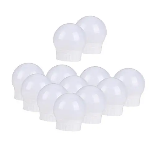 Produktbild: ORFOFE Kosmetikspiegel Powered 12 Bunte Lichter Schminktisch Lampe Spiegel Lampe