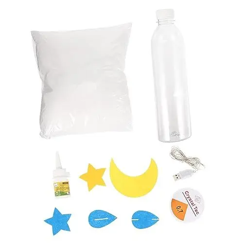 Produktbild: ORFOFE 1 Satz Nachtlicht aus Papier Hängelampe Kinderzimmer handgefertigtes Wolkenlicht-Kit LED Festzeltlicht Nachtlampe aus Papier Schlafzimmerlampe Perlmutt einstellen Baby