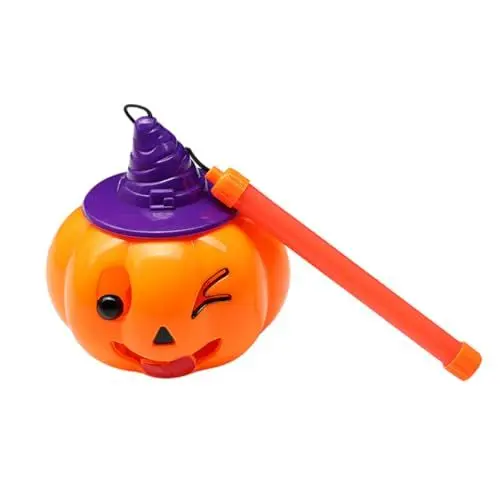 Produktbild: ORFOFE Halloween Laterne Kinder Nachtlicht Tragbare Laterne Kürbis Form