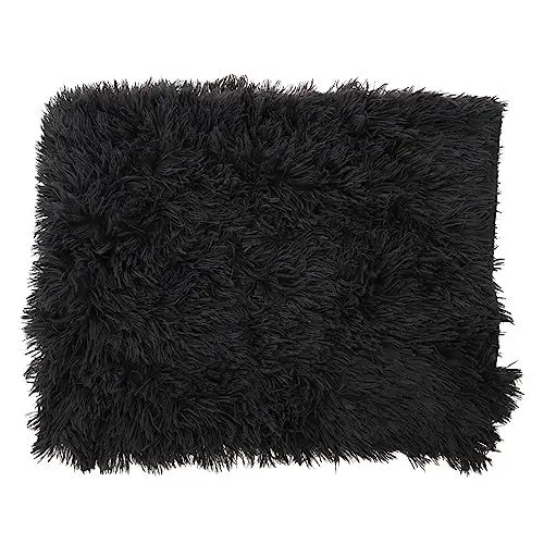 Produktbild: ORFOFE 1stk Plüsch Haustiermatte Hund Schläft Kleines Tierbett Bodenmatte Für Haustiere Plüschdecke Bettmatte Für Welpen Haustier-plüschunterlage Beruhigendes Hundebett Katzen Polyester