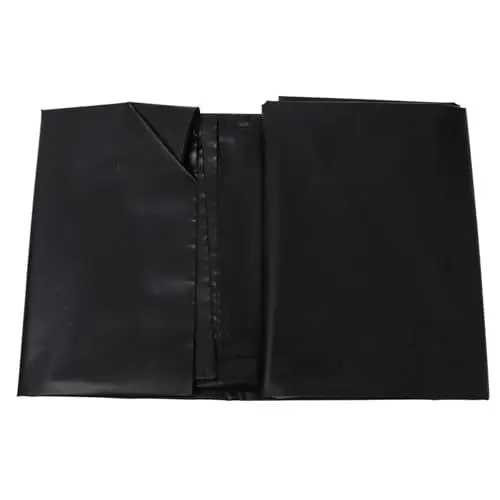 Produktbild: ORFOFE 1stk Schwimmbecken Undurchlässige Membran Liner Für Gartenbrunnen Poolunterlage Schwimmbadunterlage Plane Schwarze Teichfolie Quadratische Teichfolie Starre Teichfolien Black Hdpe
