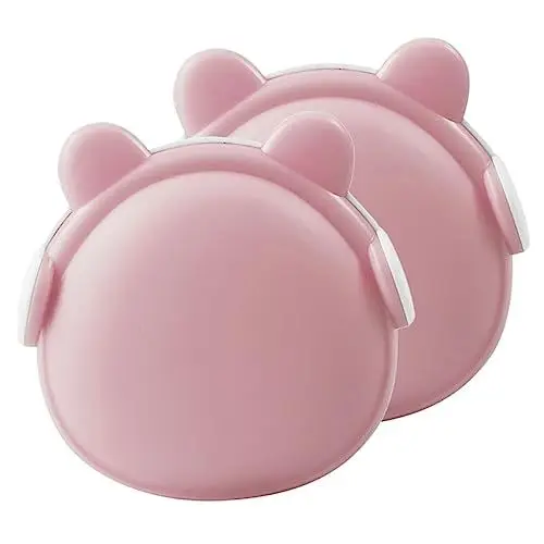 Produktbild: ORFOFE 2St Kopfhörer tragen Nachtlicht led sensor light led sensorleuchte Kinderzimmerbeleuchtung bettlampe klemmleuchte nachtlampe LED-Nachtlicht dekorative raumleuchten Abs Rosa