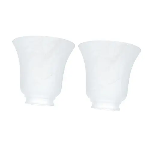 Produktbild: ORFOFE Milchglas-lampenschirm-set Graue Moderne Lampen-ersatzabdeckung Für Kronleuchter Wandleuchten