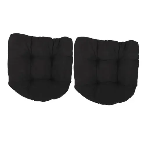 Produktbild: ORFOFE Ergonomische Sitzpolster Für Büro Zuhause Auto Outdoor Rattan-stuhlkissen 2er-Pack