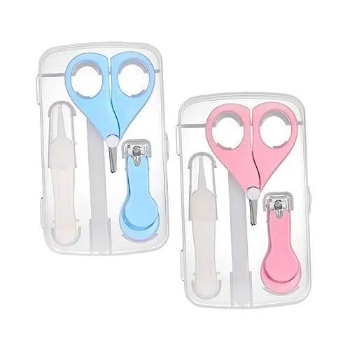 Produktbild: ORFOFE Baby Maniküre Set 2 Sets Nagel Trimmer Baby Infant Nagel Pflege Versorgung Lagerung Fall