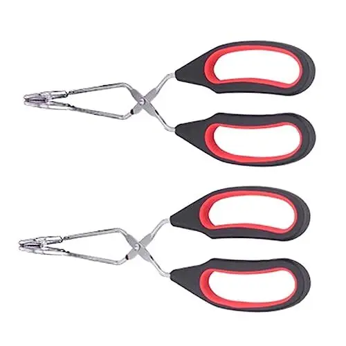 Produktbild: ORFOFE Stabile Grillzange Mit Clip Grillwerkzeug Für Die Küche Hitzebeständig Und Zum Zubereiten Von Pizza Steaks Und Brot